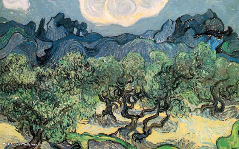 Les Oliviers, Vincent Van Gogh (1889)