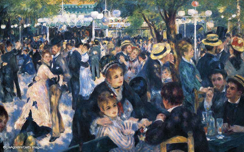 Le Moulin de la Galette, Auguste Renoir (1876)